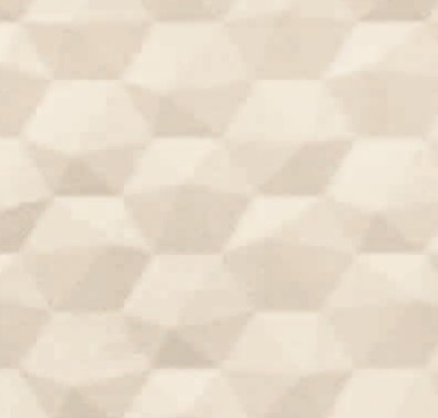 hexagone ecru