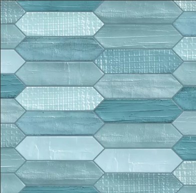 charme tissue azul