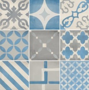 blue mix