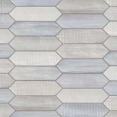 charme tissue blanc