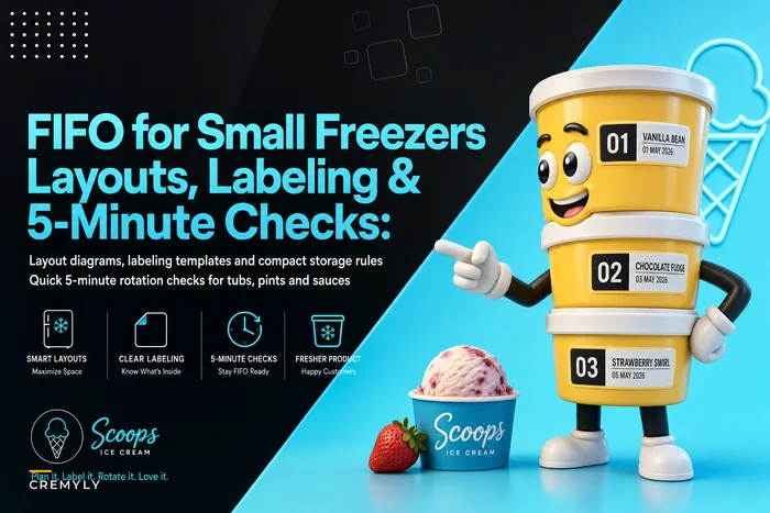 FIFO for small freezers: layouts, labeling and 5‑minute rotation checks for tubs, pints and sauces