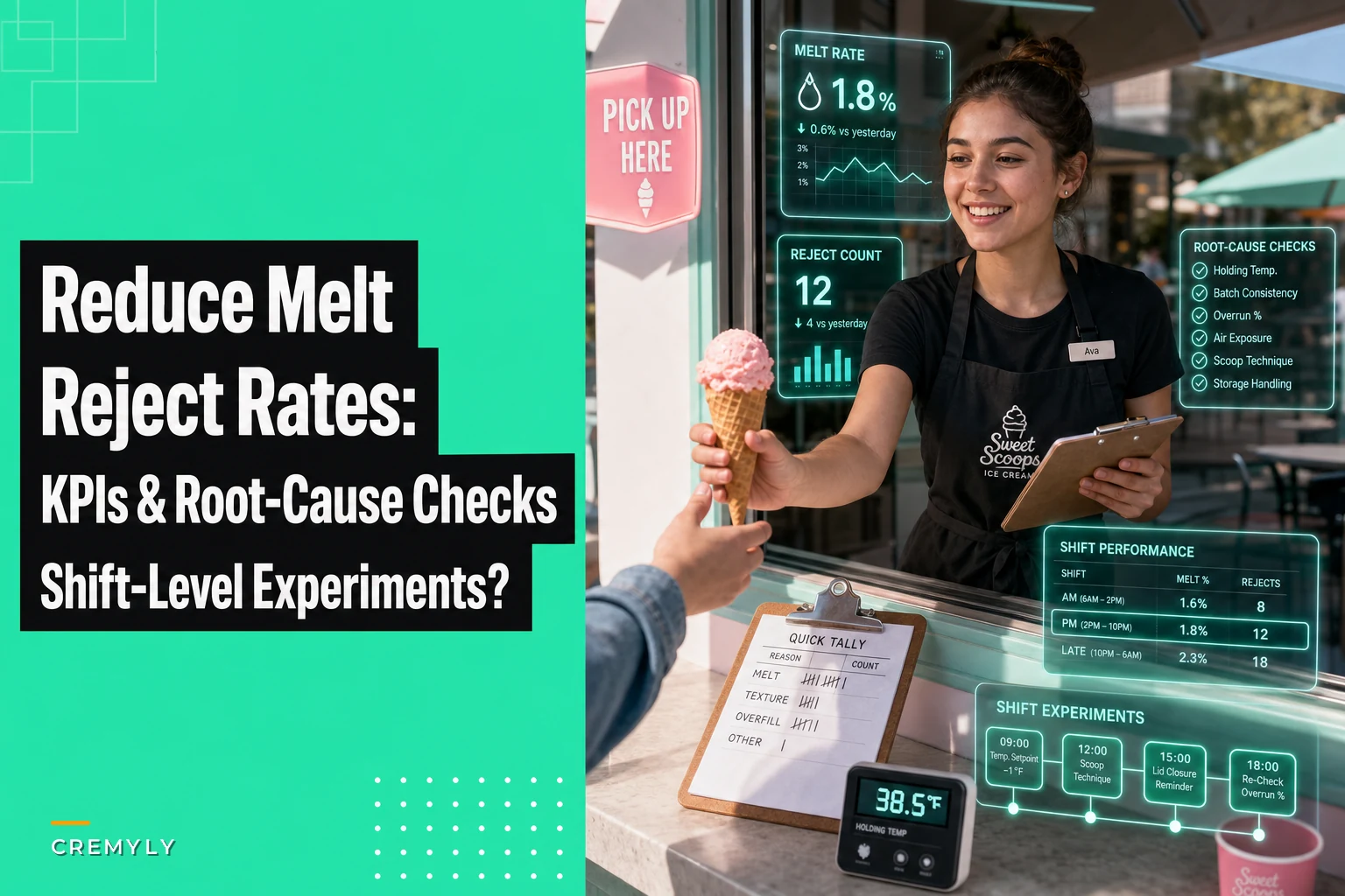 Reducing melt-and-reject rates: KPIs, root-cause checks and shift-level corrective experiments