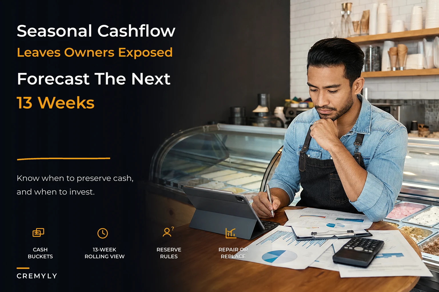 Seasonal Cashflow Playbook for Ice Cream Shop Owners