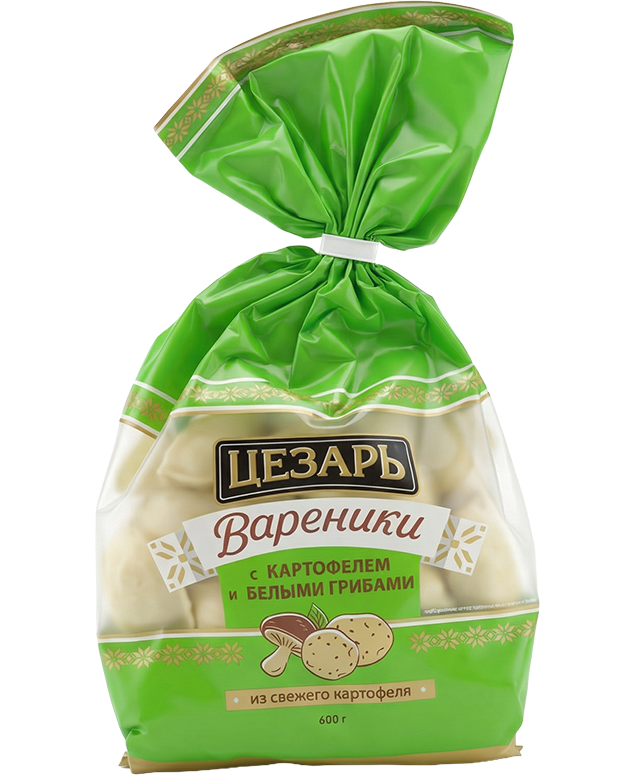 ורניק "צ'זאר" תפוח אדמה ופטריות פורצ'יני