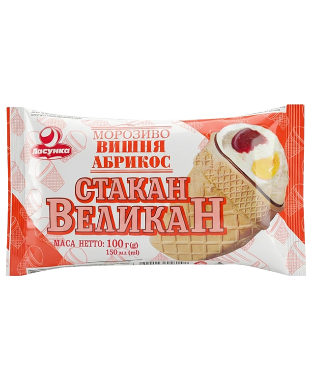 כוס "וליקן" משמש-דובדבן -