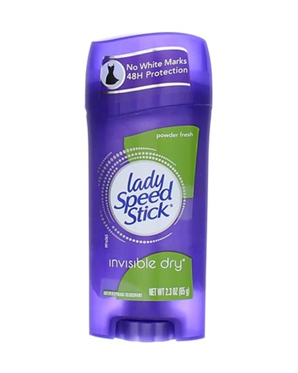 LADY SPEED STICK INVISIBLE DRY 65GR POWDER FRESH