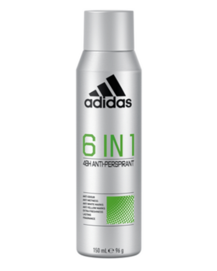 ADIDAS 6 IN 1 DEO 150ML