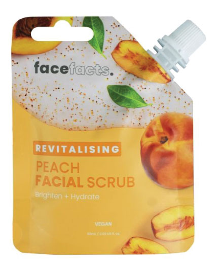 Face Facts Facial Scrub - Peach