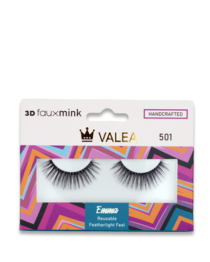 VALEA 3D FAUX MINK LASHES 501 EMMA