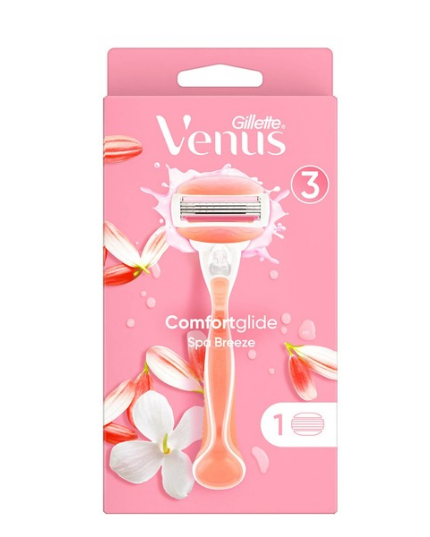 GILLETTE VENUS COMFORTGLIDE SPA BREEZE 3 BLADES