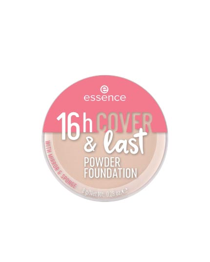 ESSENCE 16H COVER AND LAST POWDER FOUNDATION 04 FAIR IVORY