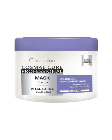 COSMALINE COSMAL CURE MASK COLORED AND HIGHLIGHTED HAIR
