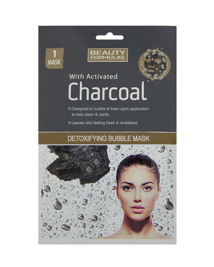 Beauty Formulas - Detox bubble mask with activated charcoal