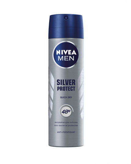 NIVEA DEODORANT MAN 150ML SILVER PROTECT