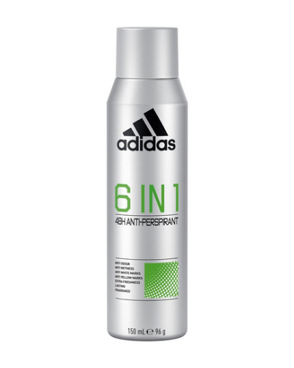 ADIDAS 6 IN 1 DEO 150ML