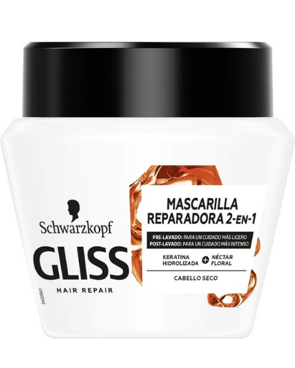 SCHWARZKOPF GLISS HAIR REPAIR MASCARILLA REPARADORA 2IN1