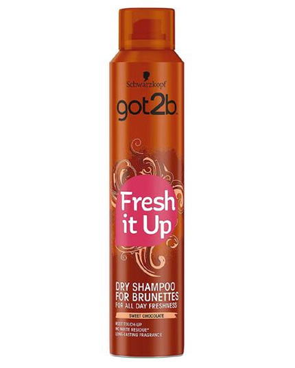 SCHWARZKOPF got2b DRY SHAMPOO 200ML FOR BRUNETTES