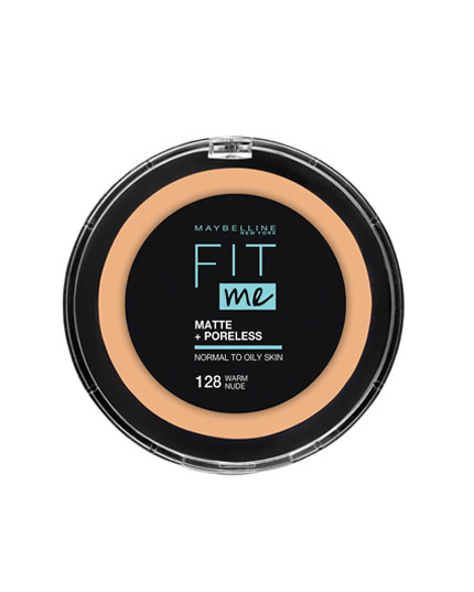 MAYBELLINE FIT ME POWDER MATTE and PORELESS 128
