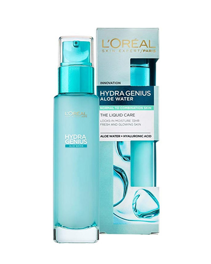 L'OREAL HYDRA GENIUS ALOE WATER LIQUID MOISTURIZER NORMAL SKIN