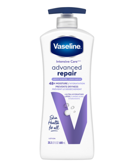 VASELINE BODY LOTION ADVANCED REPAIR 600ML