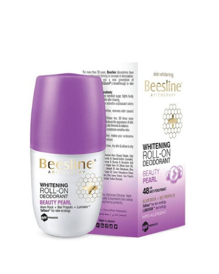 BEESLINE ROLL ON WHITENING DEO BEAUTY PEARL