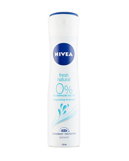 NIVEA DEODORANT WOMAN 150ML FRESH NATURAL ZERO