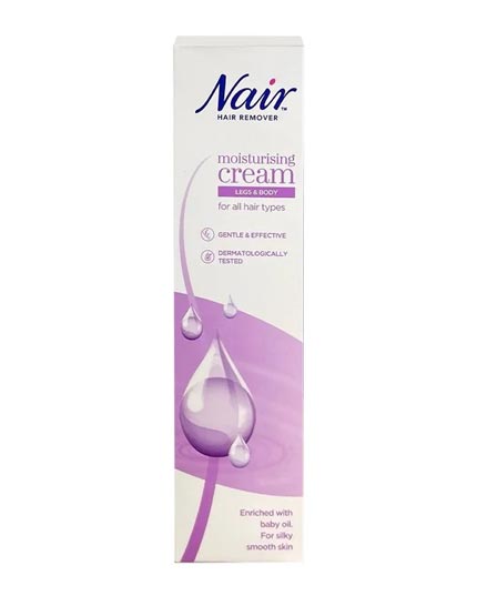 NAIR HAIR REMOVER MOISTURISING CREAM LEGS AND BODY