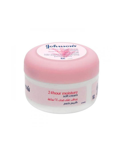 JOHNSONS SOFT CREAM 24H MOISTURE 200ML