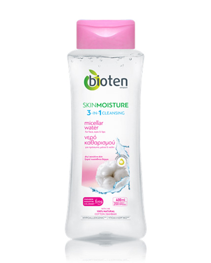 BIOTEN SKIN MOISTURE MICELLAR WATER 400ML DRY/SENSITIVE SKIN