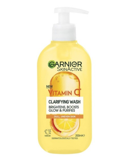 GARNIER VITAMIN C CLARIFYING WASH 200ML