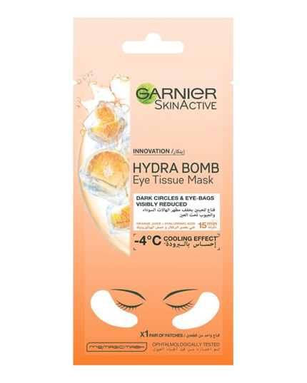 GARNIER EYE TISSUE MASK HYDRA BOMB