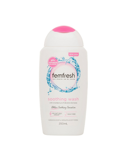 FEMFRESH INTIMATE SKIN CARE SOOTHING WASH 250ML