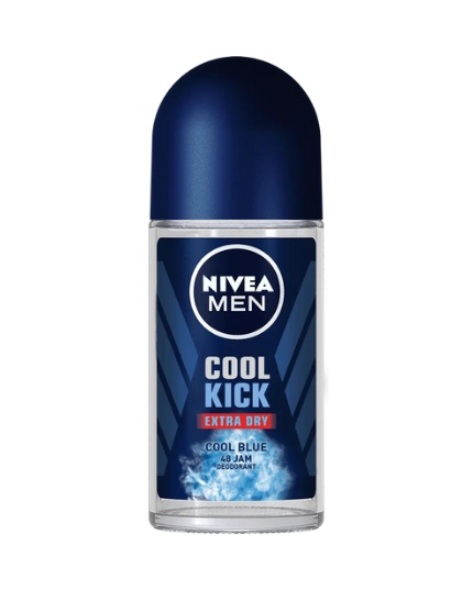 NIVEA COOL KICK EXTRA DRY COOL BLUE 50ML