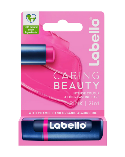 LABELLO CARING BEAUTY PINK 4.8G