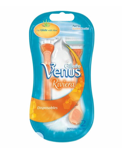 GILLETTE VENUS RIVIERA 2 DISPOSABLES MACHINES