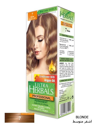 ULTRA HERBALS HAIR COLOR CREAM 7