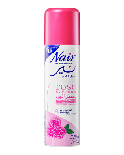 NAIR HAIR REMOVER ROSE FRAGRANCE SPRAY