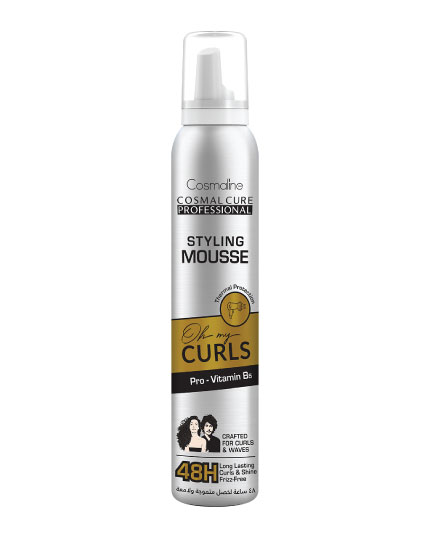 COSMALINE STYLING MOUSSE 200ML OH MY CURL