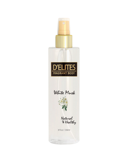 DELITES FRAGRANT BODY MIST 236ML WHITE MUSK