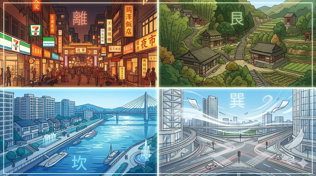 搬家前查一下——2,400 個台灣社區的卦象，透露了什麼？