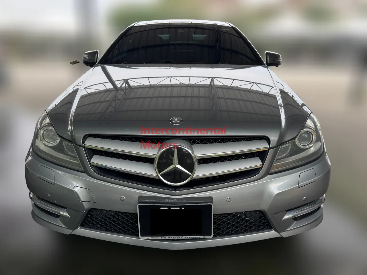 Front view of 2013 Mercedes-Benz C180 1.8 CGi Coupe (A)