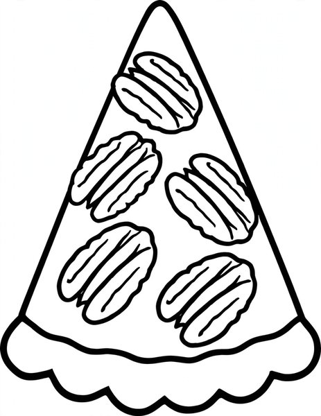 Pecan Pie coloring page
