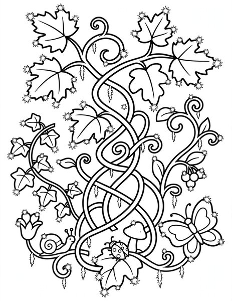 First Frost coloring page