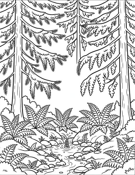 Hemlock Hollow coloring page