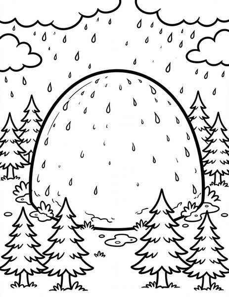 Granite Dome coloring page