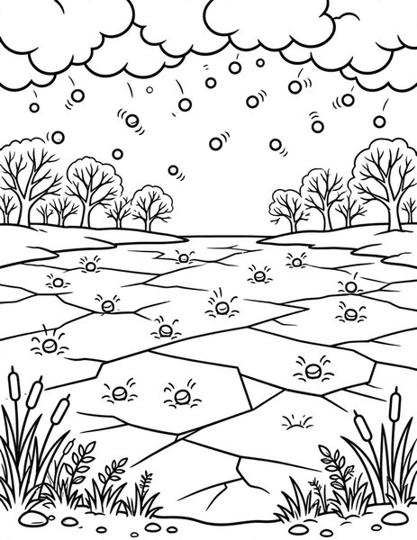 Ice Pellets coloring page