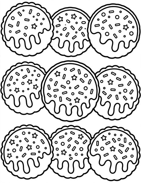 Sugar Cookies coloring page