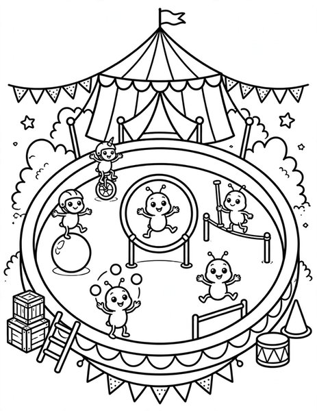 Animals coloring pages