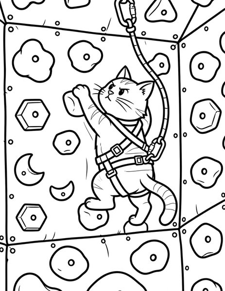 Cats coloring pages