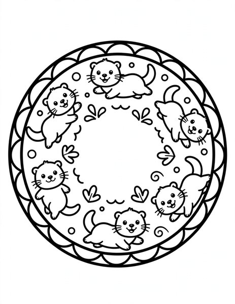 Mandalas coloring pages